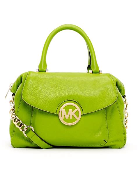 michael kors lime green purse|Michael Kors purse olive green.